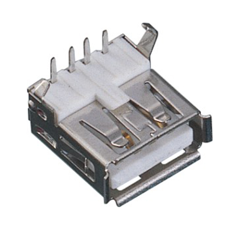 USB 2.0 A Type Female Right Angle DIP